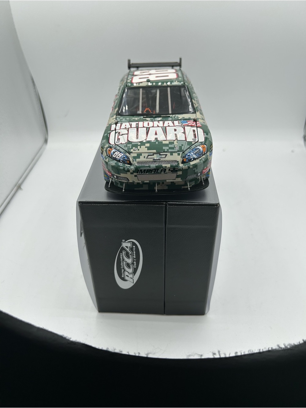Camouflage Die-Cast NASCAR Car Model - Green Camo